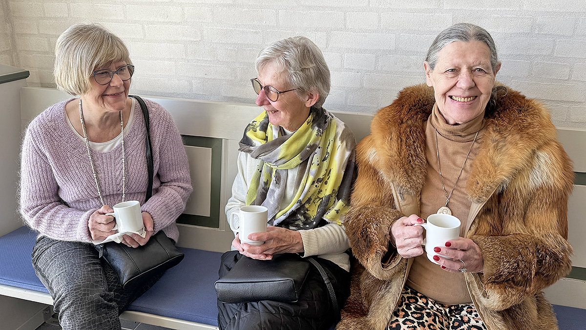 Kirkekaffe i Præstegårdsladen efter gudstjenesten