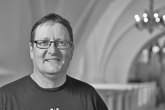 Niels Lottrup, repræsenterer KFUM-spejderne