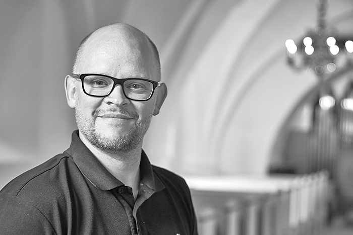 Sognepræst og menighedskoordinator Troels Toft, født medlem af menighedsrådet